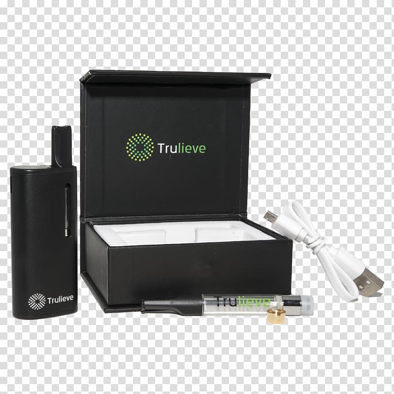 Vaporizer Trulieve Tetrahydrocannabinol Kush Electronic cigarette, cannabis transparent background PNG clipart
