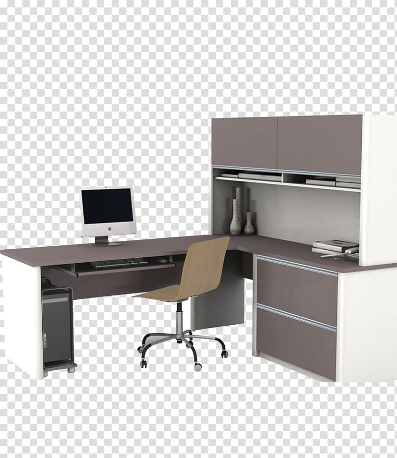 Table Office & Desk Chairs Computer desk Hutch, office desk transparent background PNG clipart