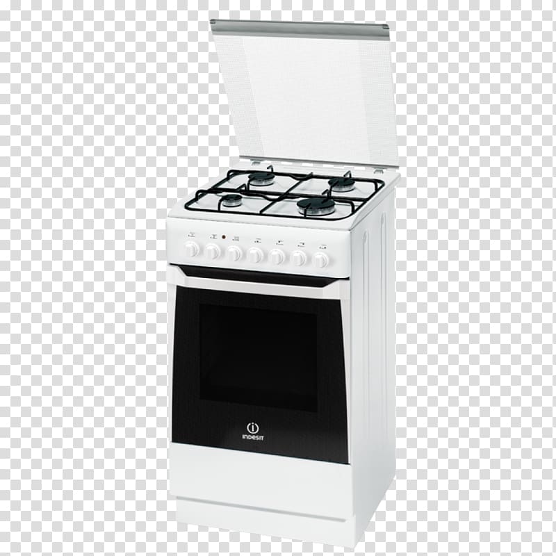 Cooking Ranges Indesit KN1G20S(W)/I Fogão a Gás Indesit KN1G2S/I S Branco Indesit Co., Oven transparent background PNG clipart