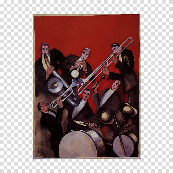 Jazz band AllPosters.com Printmaking Music, Band Flyers transparent background PNG clipart