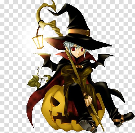 Magician Anime Witch hat Witchcraft, Anime transparent background PNG clipart