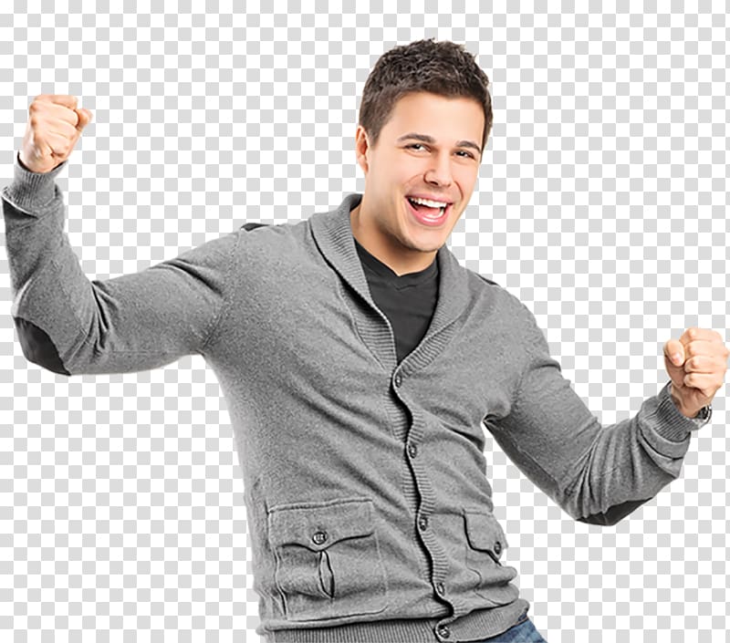 Gesture Thumb Happiness Clothing , happy man transparent background PNG clipart
