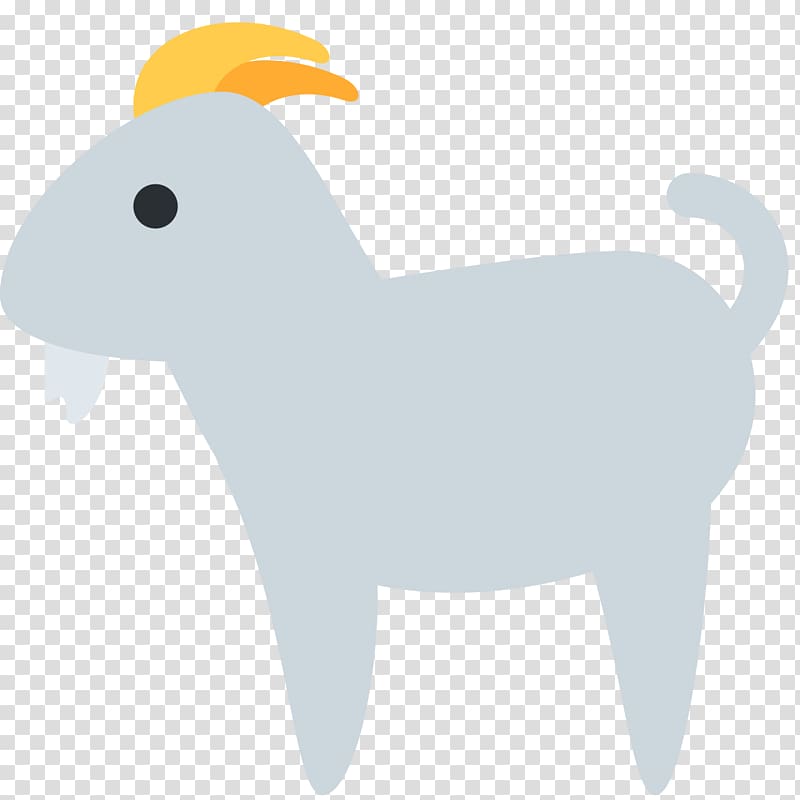 Goat Emoji Sheep Computer Icons SMS, goat transparent background PNG clipart