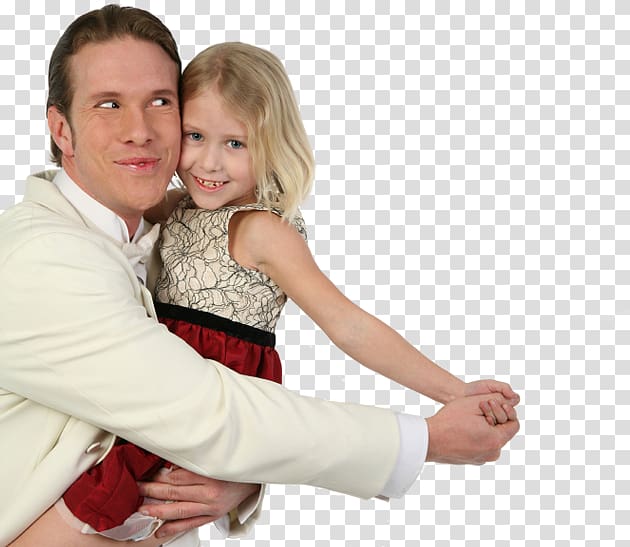 Father-daughter dance , daughter transparent background PNG clipart