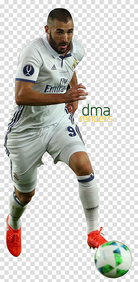 Karim Benzema Real Madrid C.F. Team sport Jersey, football transparent background PNG clipart