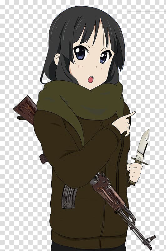 Anime K-On! Mio Akiyama Mangaka, Anime transparent background PNG clipart