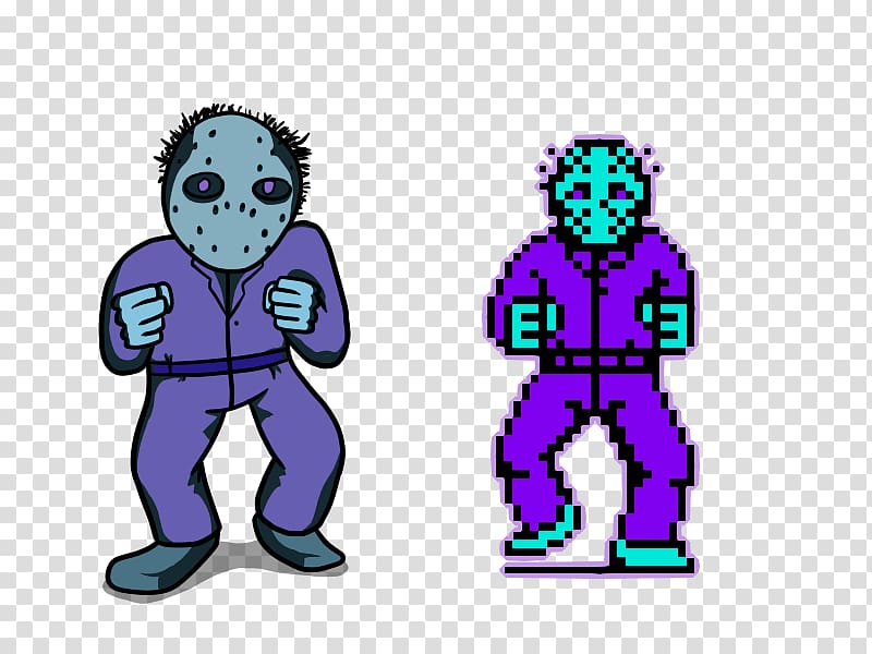 Friday the 13th: The Game Jason Voorhees Video game Nintendo Entertainment System, sprite transparent background PNG clipart