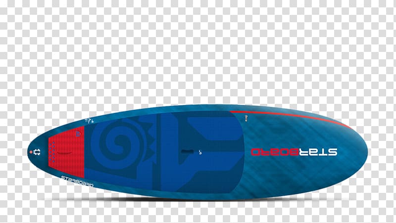 Standup paddleboarding Paddling Surfboard Windsurfing, blue dynamic wave transparent background PNG clipart