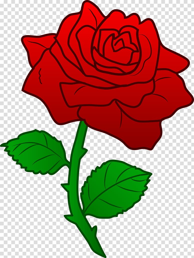 red rose , Rose Flower , Beauty And The Beast transparent background PNG clipart