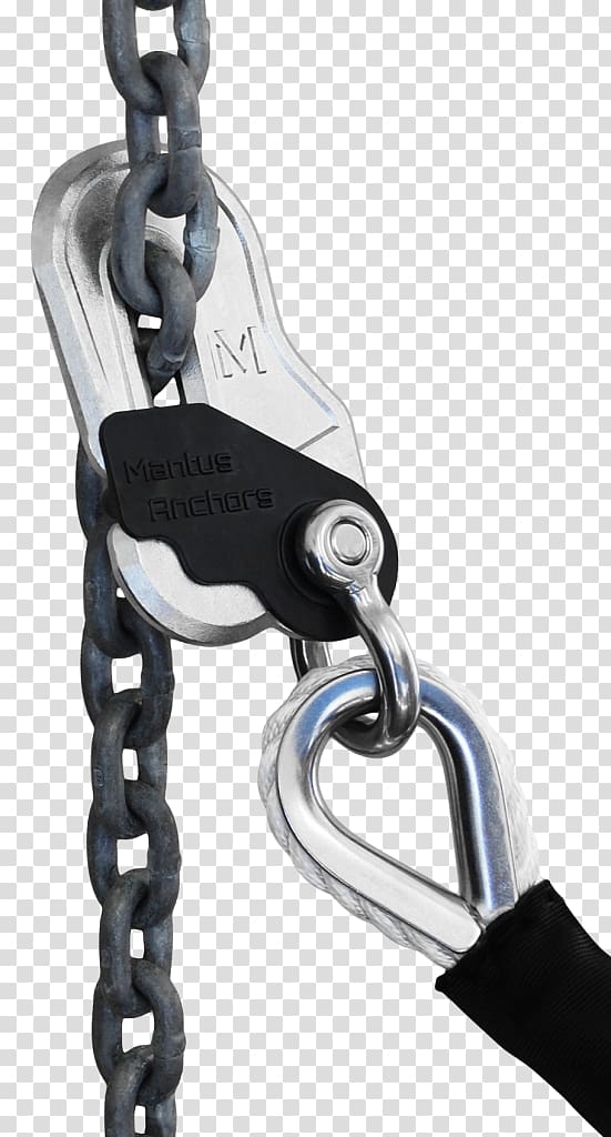 Chain Anchor Lifting hook Shackle, anchor transparent background PNG clipart