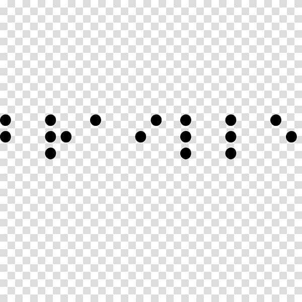 Computer Braille Code Alphabet Letter Font, braile transparent background PNG clipart