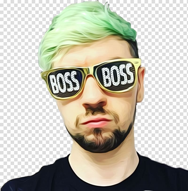 Jacksepticeye YouTuber Fan art, unicorn head transparent background PNG clipart