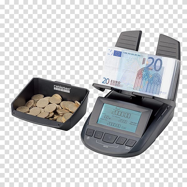 Melkus RS 1000 Coin Measuring Scales Banknote counter, Coin transparent background PNG clipart