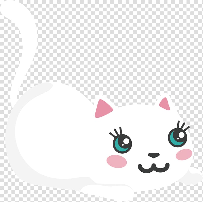 Pink cat , Naughty cat transparent background PNG clipart