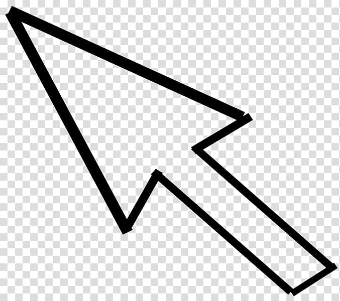 pointer arrow clipart silver