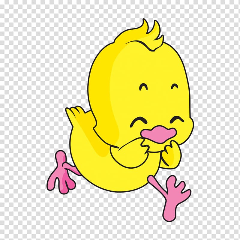 Chicken Drawing Los Pollitos Animation , Run it chick transparent background PNG clipart