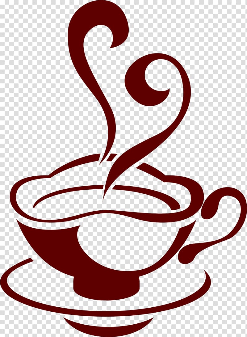 Coffee Hot chocolate Logo, Coffee simple hot drink transparent background PNG clipart