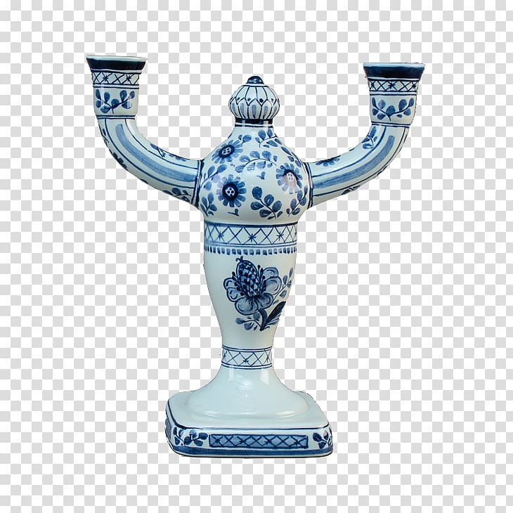 Ceramic Vase Blue and white pottery Figurine Trophy, vase transparent background PNG clipart