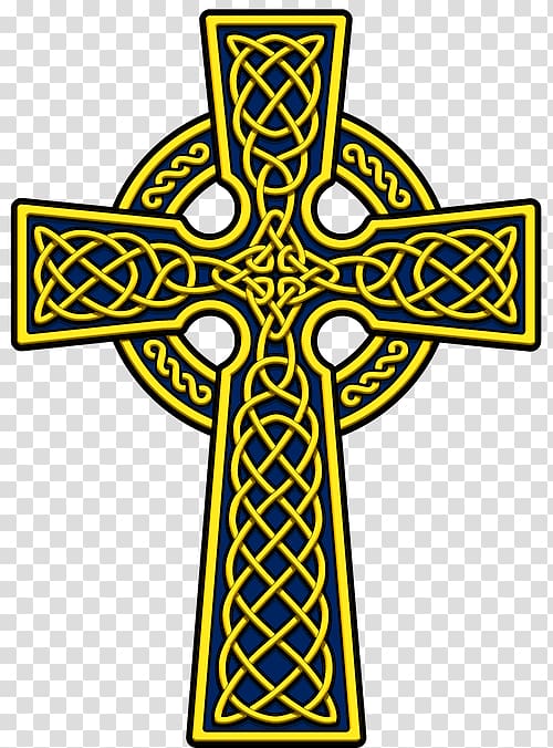 yellow and blue cross , Glendalough Ireland High cross Celtic cross Christian cross, Mountain Cross transparent background PNG clipart