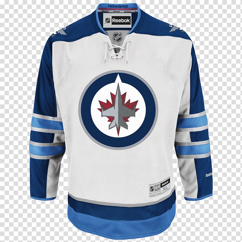 Winnipeg Jets National Hockey League Hockey jersey NHL uniform, adidas transparent background PNG clipart