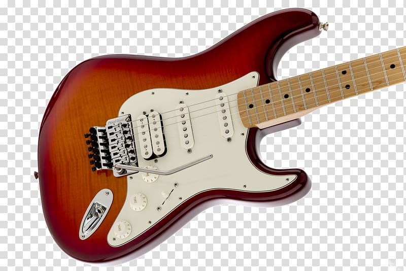 Fender Stratocaster Fingerboard Vibrato systems for guitar Floyd Rose Fender Musical Instruments Corporation, electric guitar transparent background PNG clipart