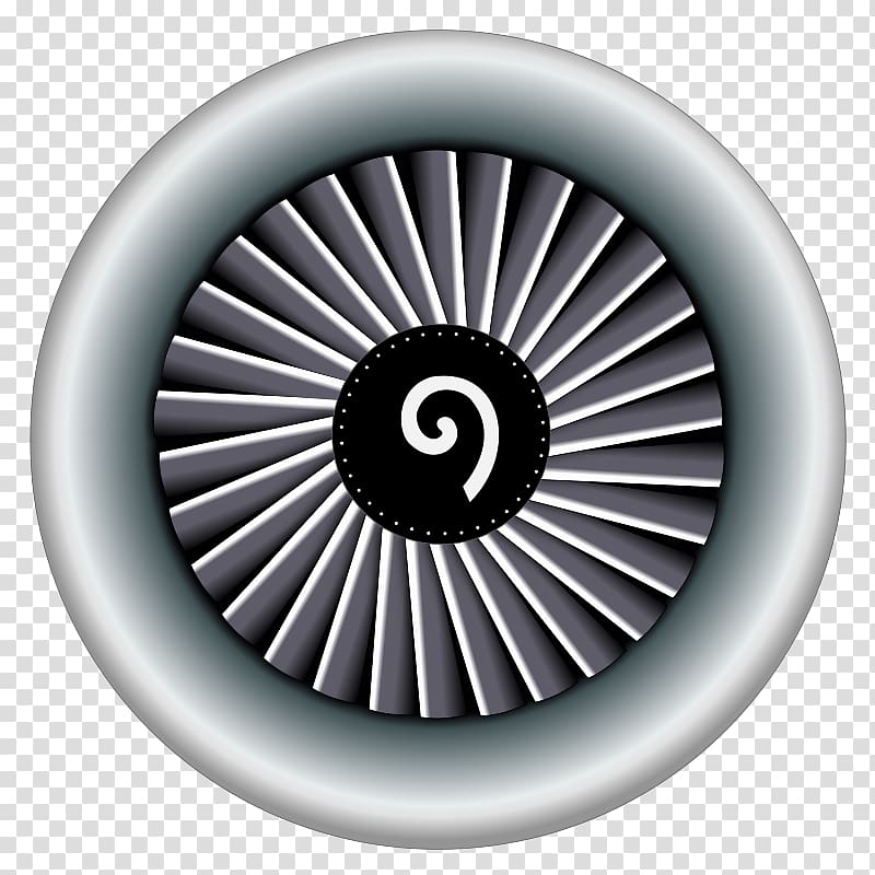 Airplane Aircraft engine Jet engine , engine transparent background PNG clipart