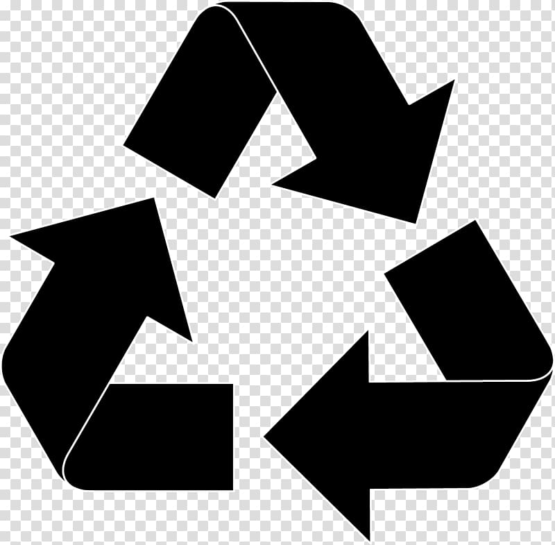 Recycle Symbol transparent background PNG clipart