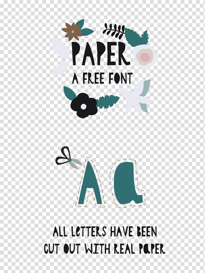 Logo Graphic design Typeface Font, paper cutting transparent background PNG clipart