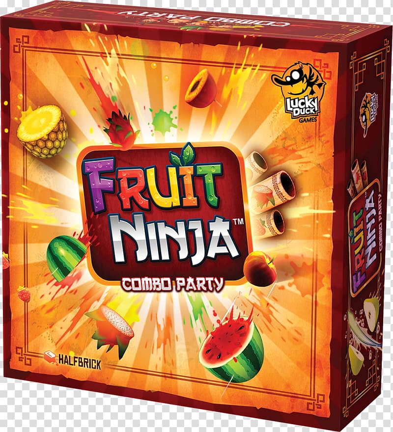 Fruit Ninja Party game Board game Player Card game, Fruit Ninja transparent background PNG clipart