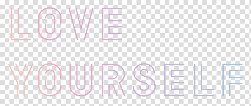 love yourself line art, Love Yourself: Her Logo BTS Lyrics, others transparent background PNG clipart