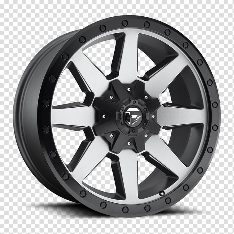 Forging Alloy wheel Fuel Anthracite, fuel transparent background PNG clipart