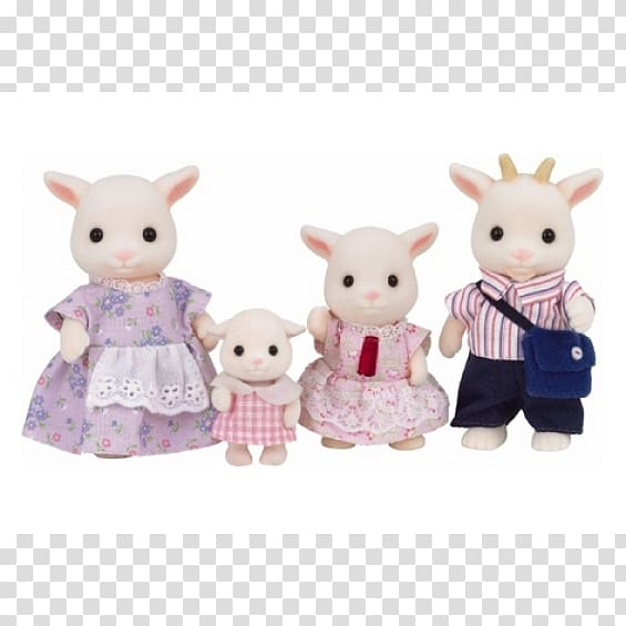 Goat Sylvanian Families Bear Toy Sheep, goat transparent background PNG clipart