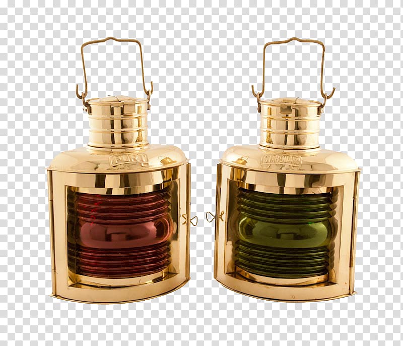 Brass Lighting Oil lamp Lantern, Brass transparent background PNG clipart