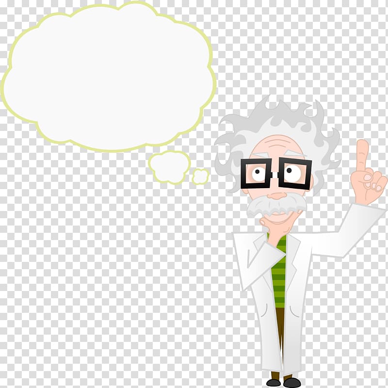 scientist illustration, Cartoon Illustration, Scientists material old, elderly, scientist transparent background PNG clipart