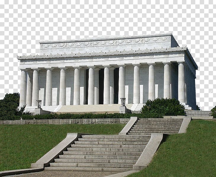 Lincoln Memorial Washington Monument Korean War Veterans Memorial Vietnam Veterans Memorial Abraham Lincoln, United States Attractions Lincoln Memorial transparent background PNG clipart