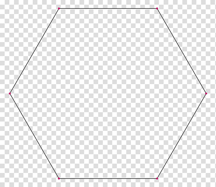 Hexagon Regular polygon Internal angle, polygonal transparent background PNG clipart