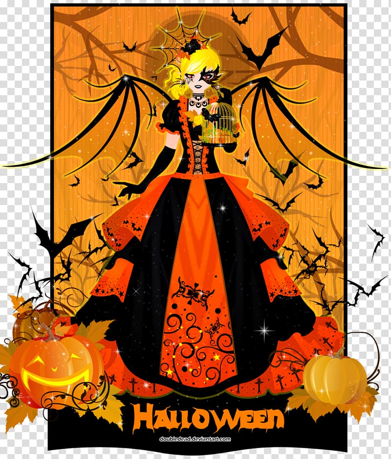 Graphic design Poster Costume design, early autumn transparent background PNG clipart