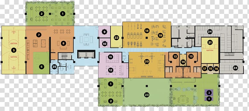 7160 Optima Kierland Floor plan East Kierland Boulevard Interior Design Services, Skydeck Rooftop transparent background PNG clipart