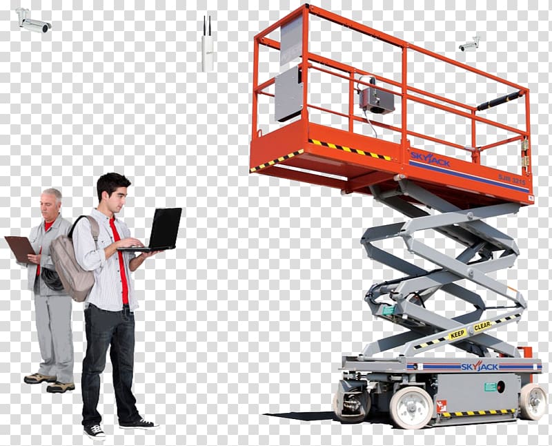 Aerial work platform Elevator Heavy Machinery Telescopic handler Sales, Lift transparent background PNG clipart