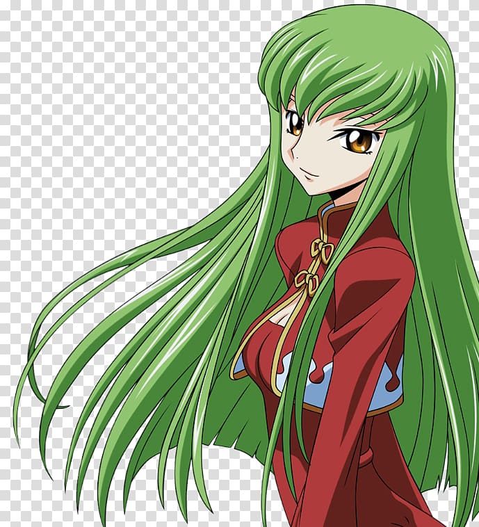 C.C. Lelouch Lamperouge Anime Manga Geass, Anime transparent background PNG clipart