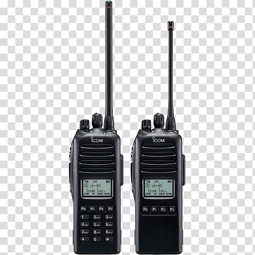 Project 25 Icom Incorporated Radio NXDN Walkie-talkie, radio transparent background PNG clipart