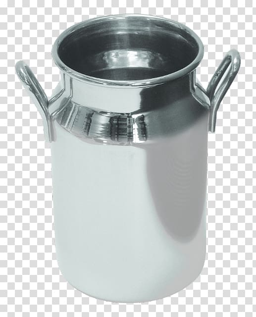 Milk bottle Milk churn Breakfast Butter churn, stainless steel transparent background PNG clipart