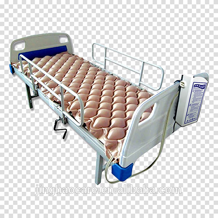 Air Mattresses Bed sore Hospital bed, inflatable mattress transparent background PNG clipart