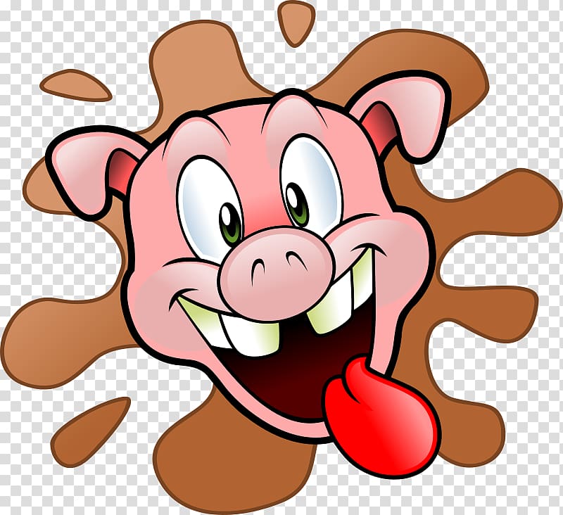 Domestic pig Pulled pork Ham Ribs , Pig Head transparent background PNG clipart