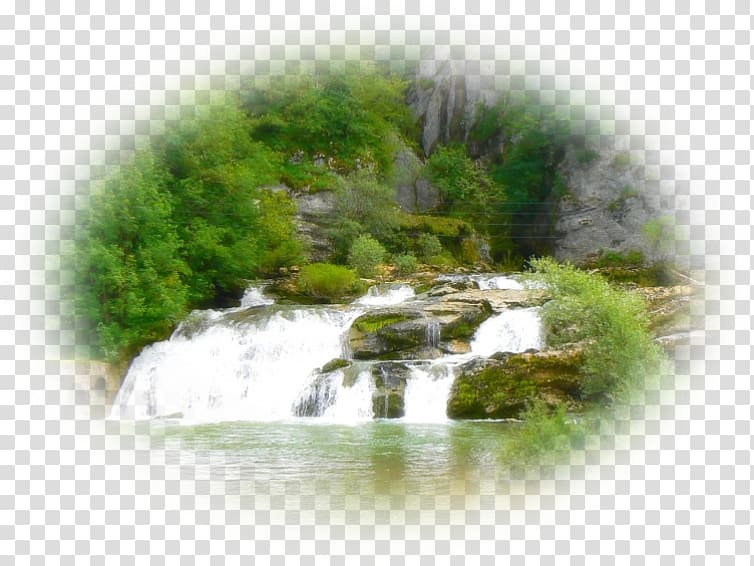 Nature reserve Water resources Waterfall Vegetation Lawn, waterfalls transparent background PNG clipart