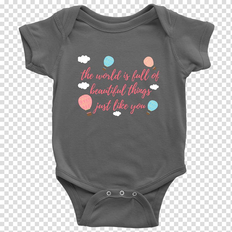 T-shirt Baby & Toddler One-Pieces Infant Bodysuit, morning quotes transparent background PNG clipart