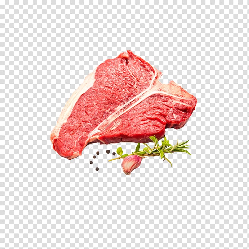 Sirloin steak Rib eye steak Game Meat Beef tenderloin Veal, meat transparent background PNG clipart