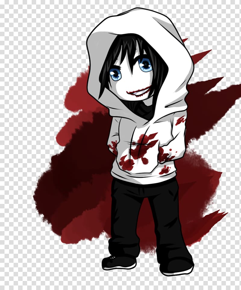 Jeff the Killer Chibi Drawing Anime Creepypasta, undead transparent  background PNG clipart | HiClipart