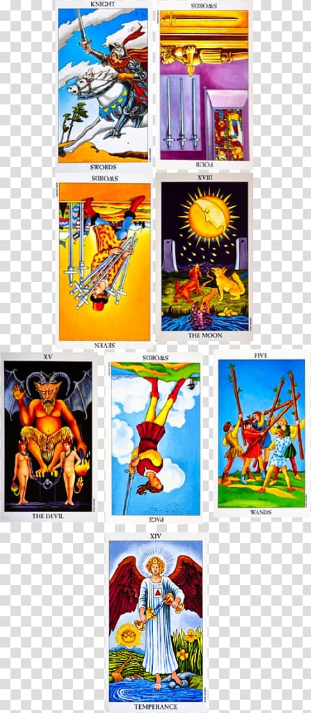 Rider-Waite tarot deck Fiction Book Playing card, others transparent background PNG clipart