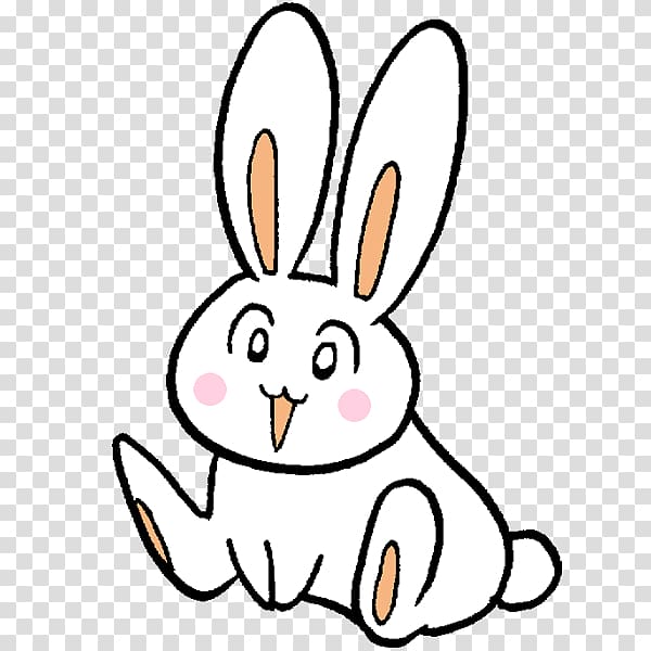 Domestic rabbit Hare Easter Bunny , rabbit transparent background PNG clipart